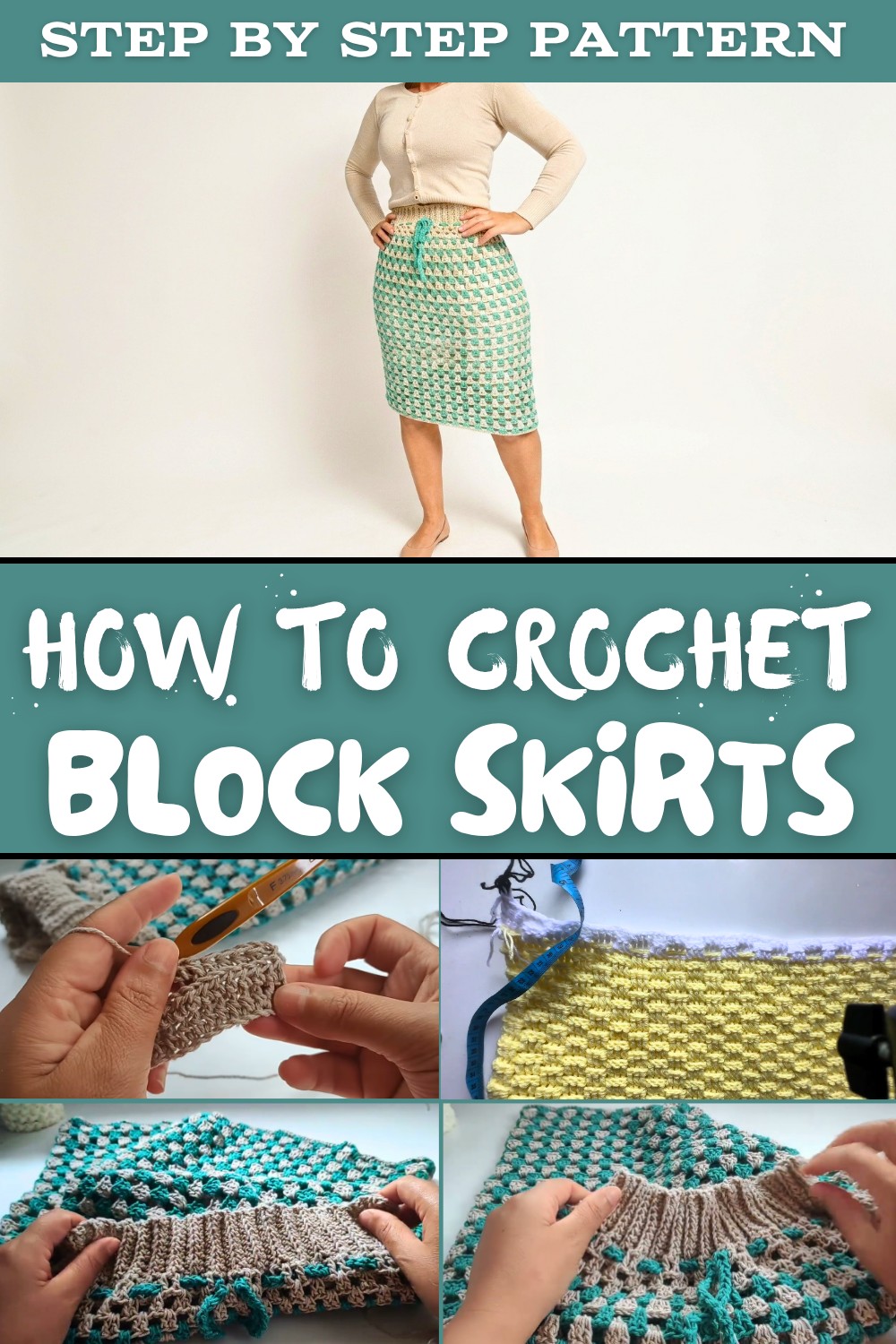 Crochet Block Skirts Pattern