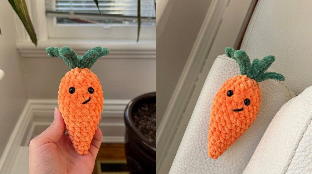 Crochet Carrot Tutorial 2