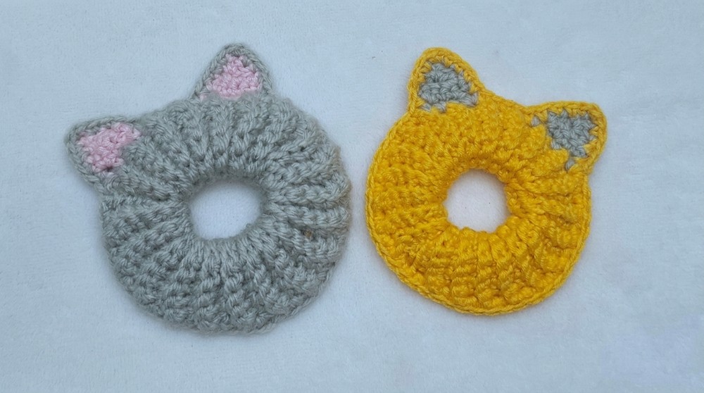 Crochet Cat Hair Tie Pattern 2