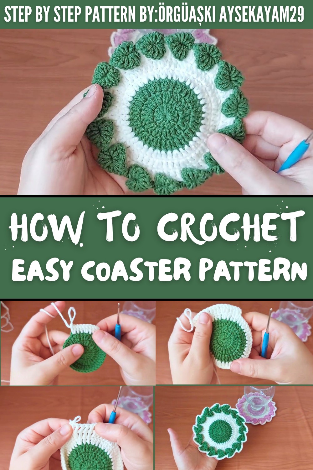Crochet Coaster Pattern