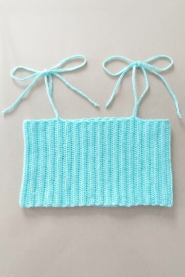 Crochet Crop Top Pattern 11