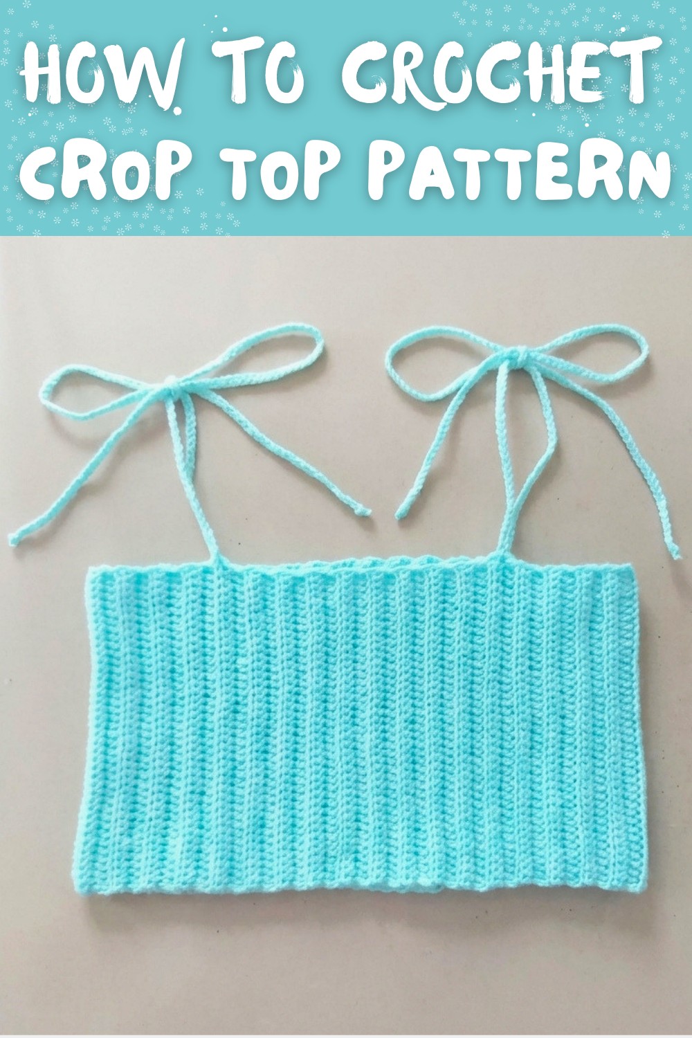 Crochet Crop Top Pattern