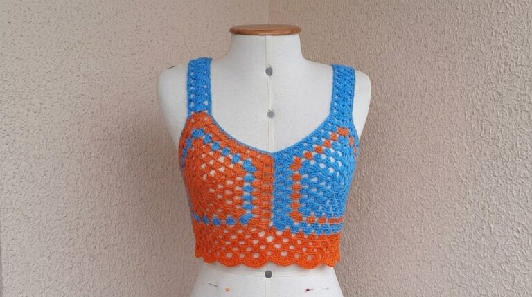Crochet Cropped Top Pattern 2