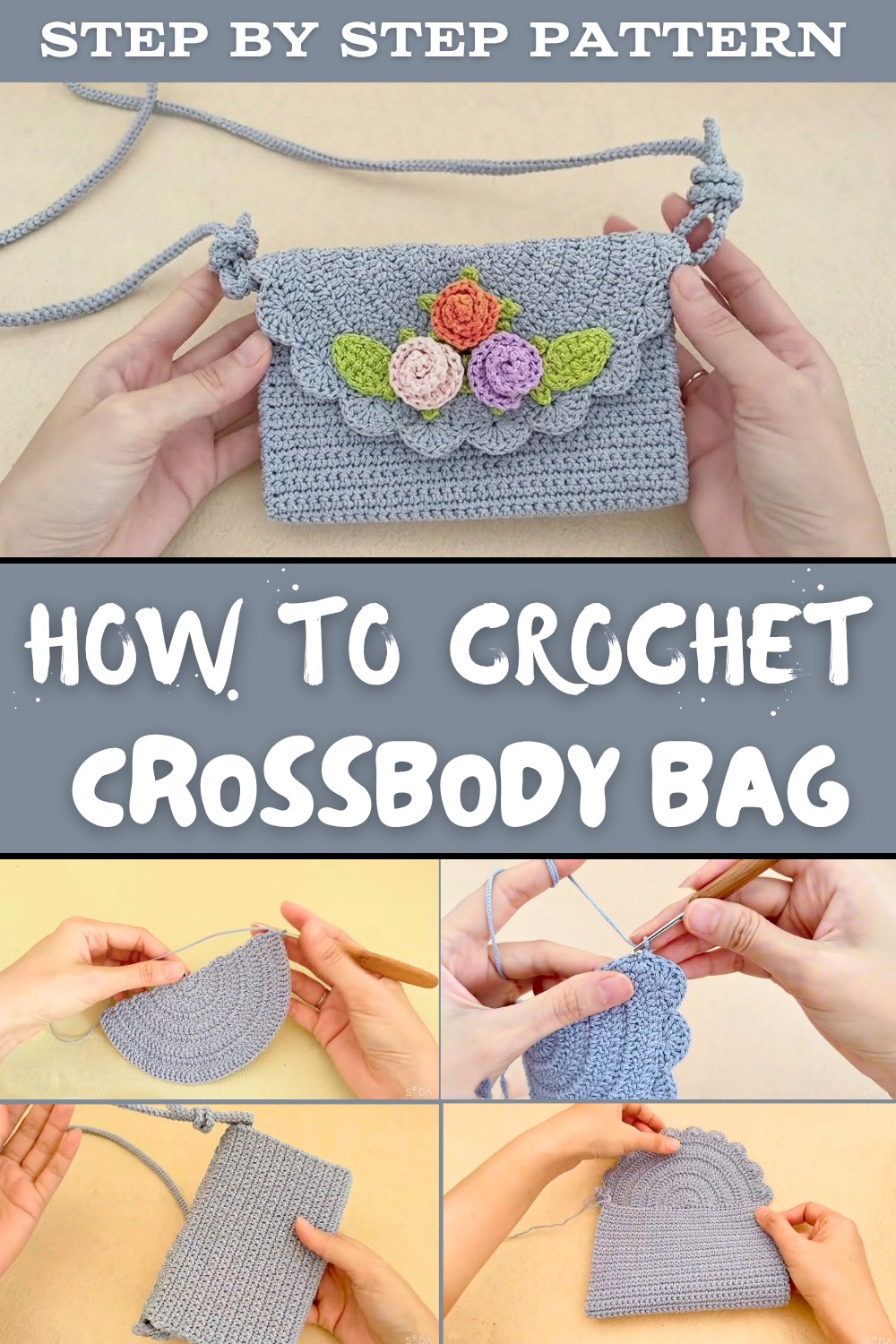 Crochet Crossbody Bag Pattern
