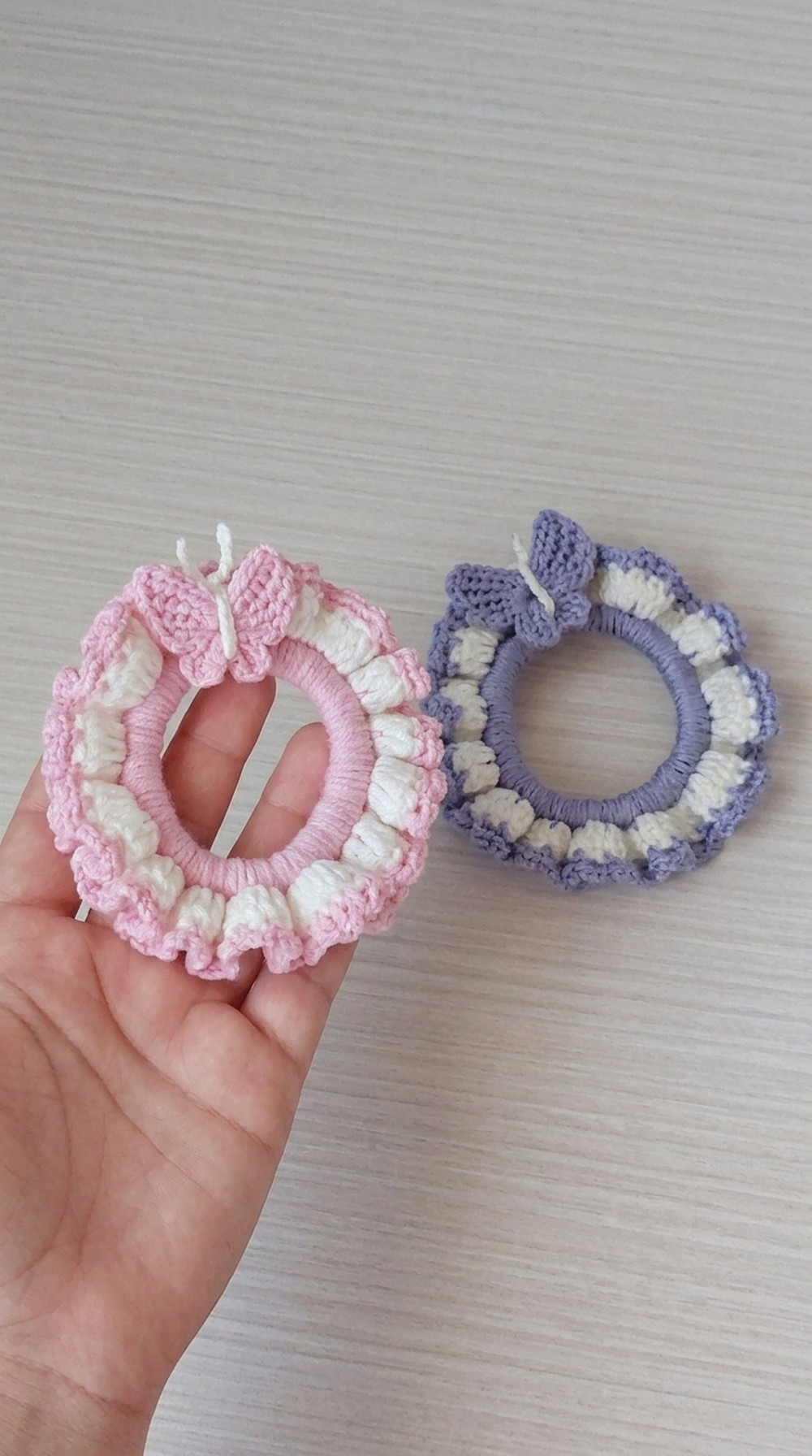Crochet Hair Tie Pattern 11