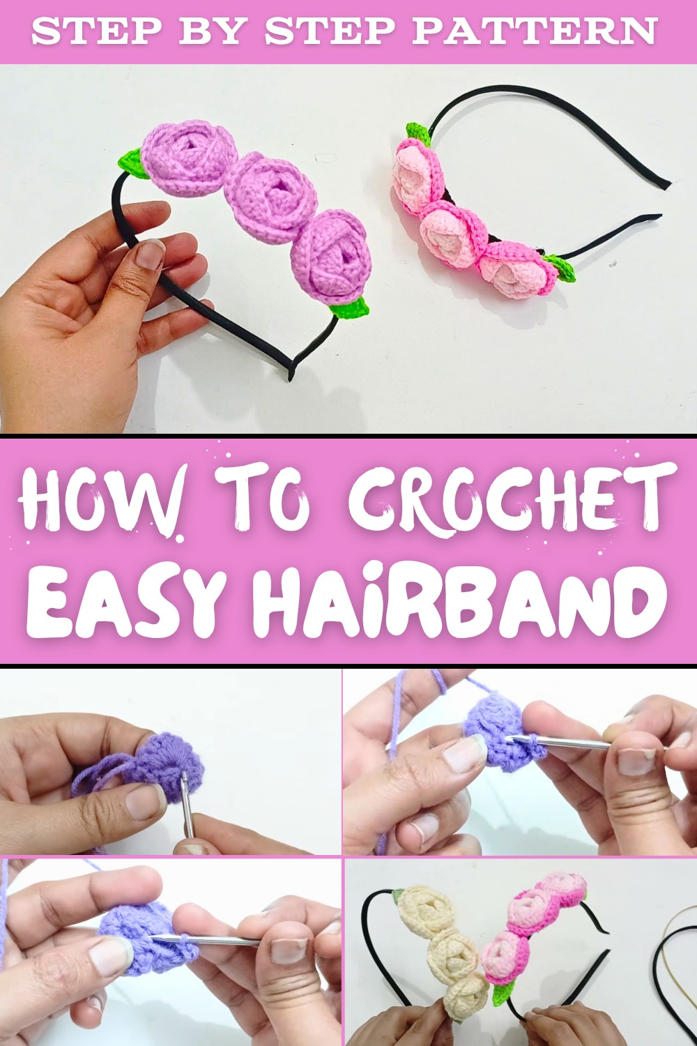 Crochet Hairband Pattern