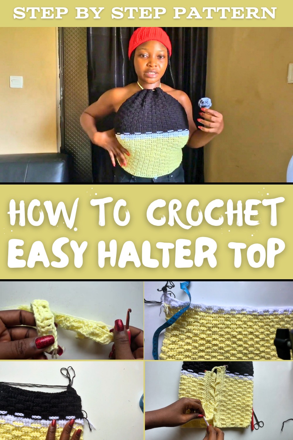 Crochet Halter Top Pattern