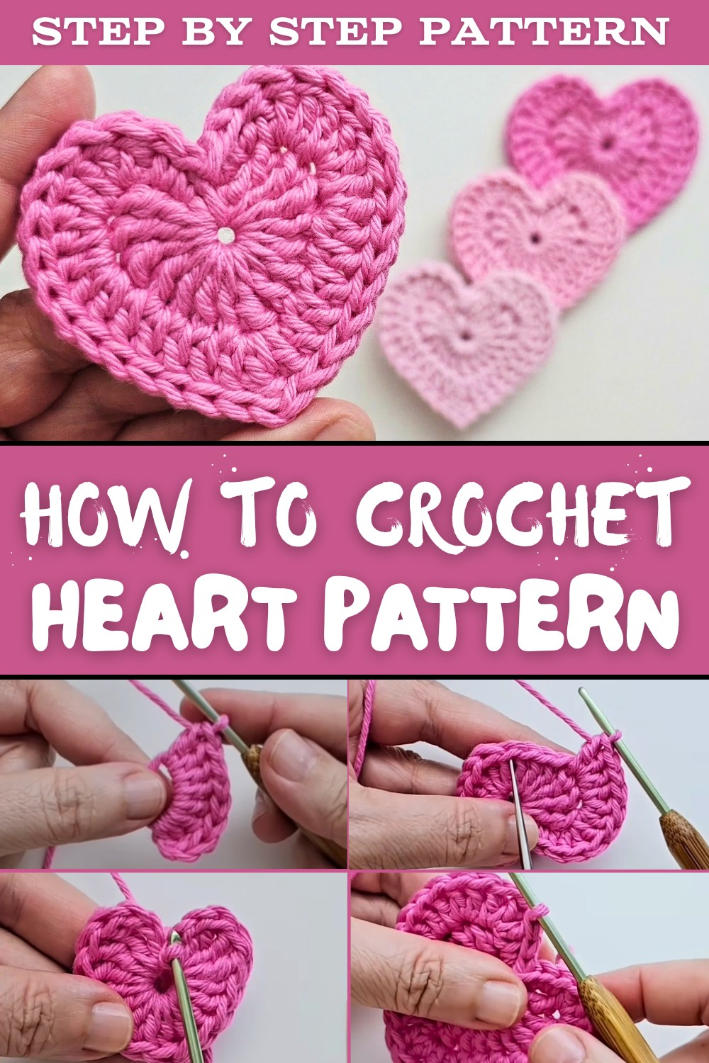 Crochet Heart Pattern