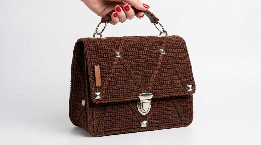 Crochet How To Make Valentino Crochet Bag 2