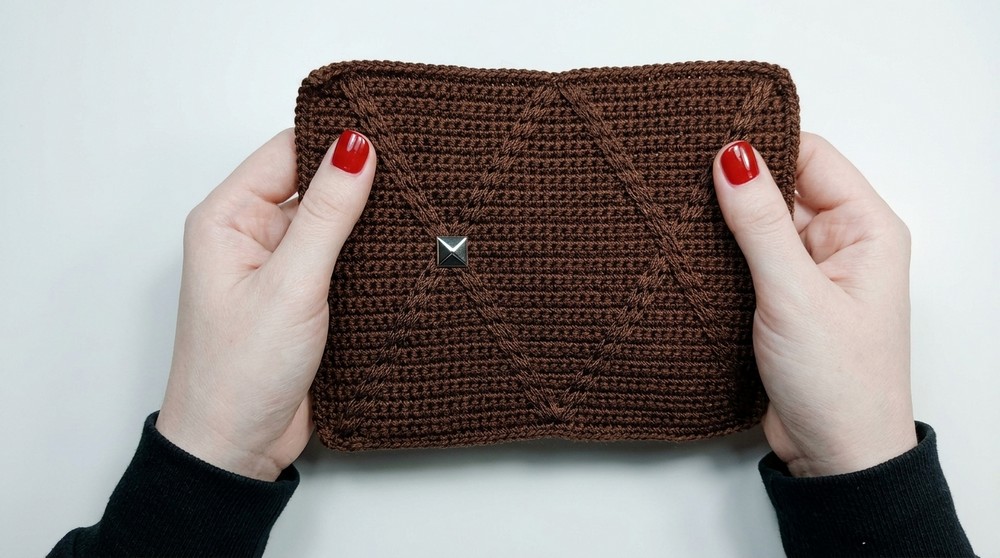 Crochet How To Make Valentino Crochet Bag 5