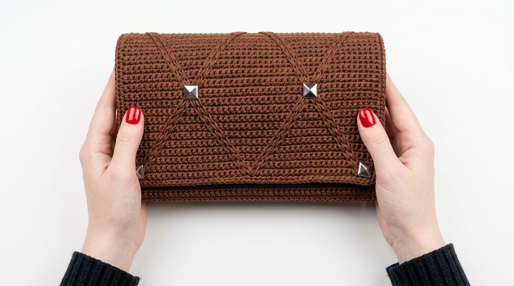 Crochet How To Make Valentino Crochet Bag 6