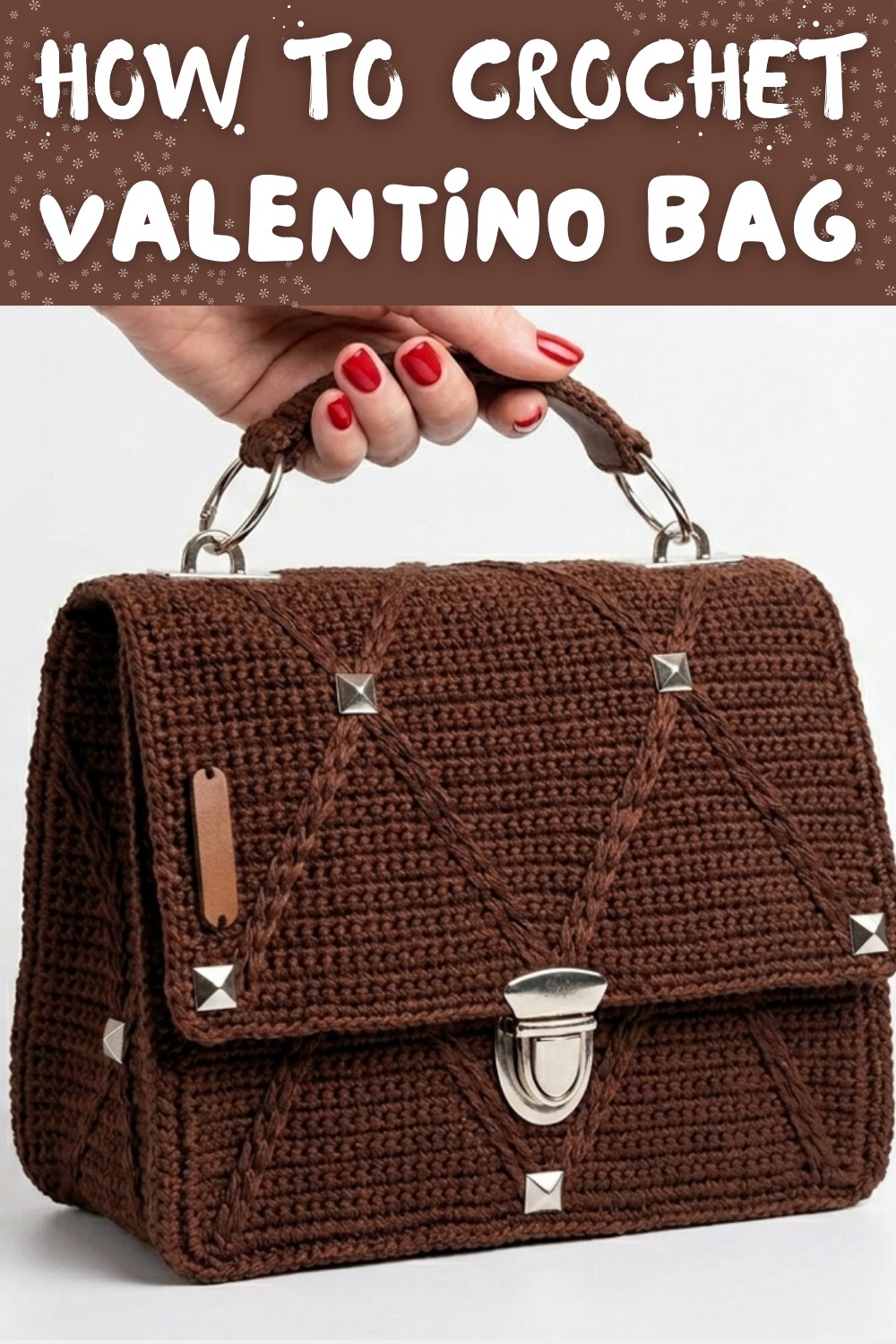 Crochet How To Make Valentino Crochet Bag 7