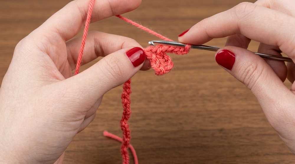 Crochet Lavender Heart Tutorial For Beginners 4
