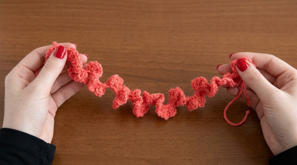 Crochet Lavender Heart Tutorial For Beginners 5