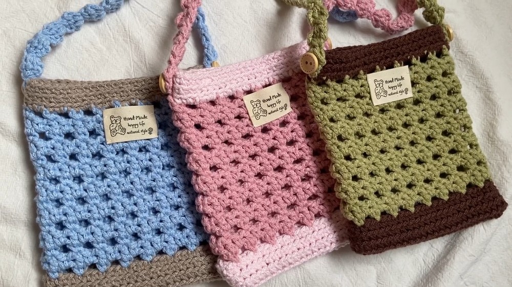 Crochet Mini Crossbody Bag Tutorial 2