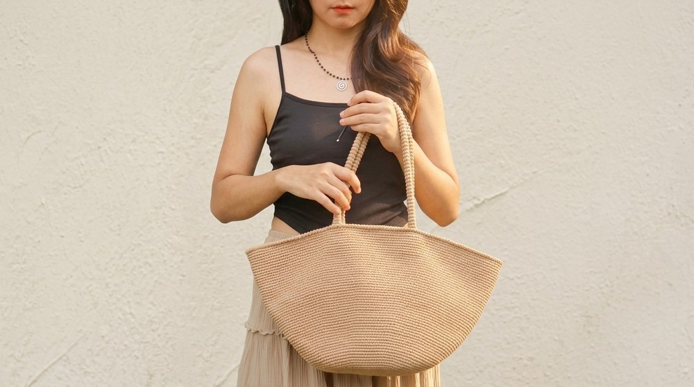 Crochet Picnic Tote Bag Pattern 2