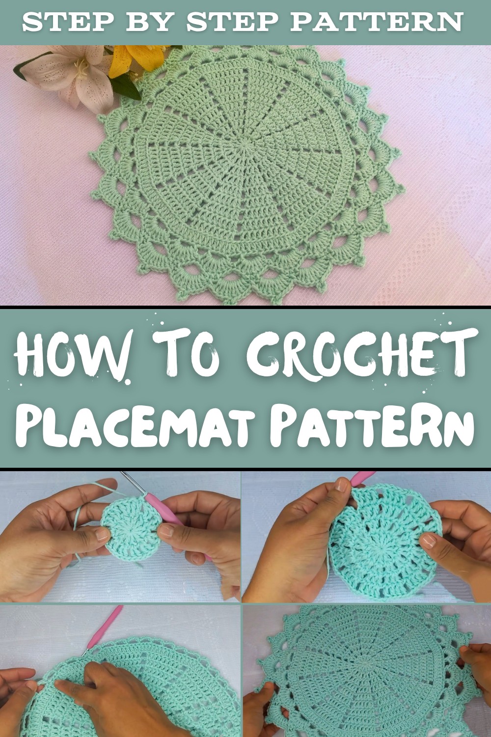 Crochet Placemat Pattern