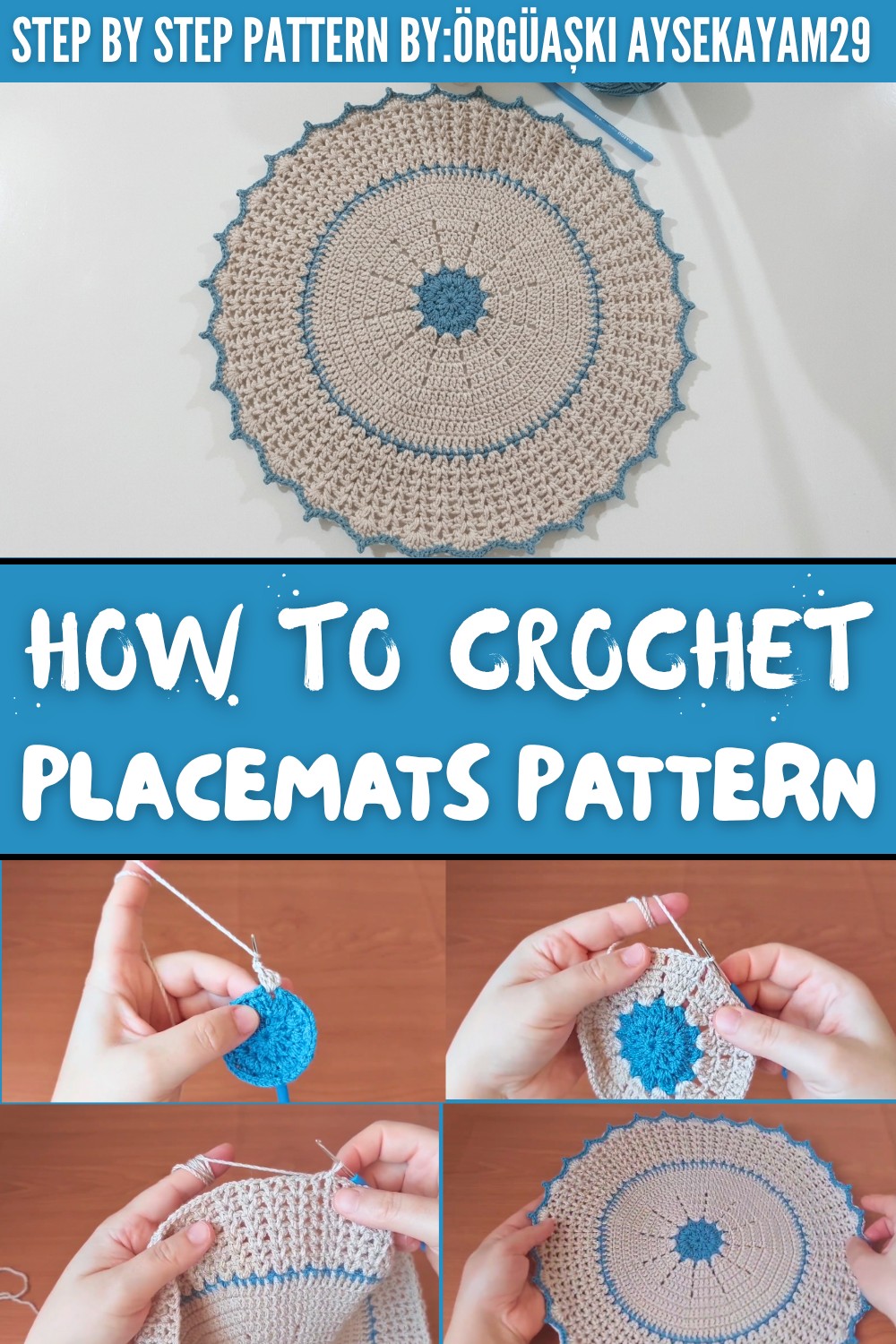 Crochet Placemats Pattern