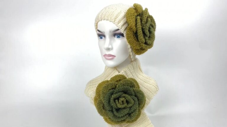 Crochet Scarf And Hat Pattern 2