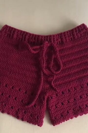 Crochet Shorts Pattern 2