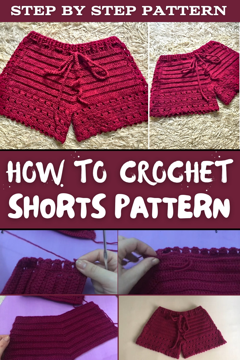 Crochet Shorts Pattern