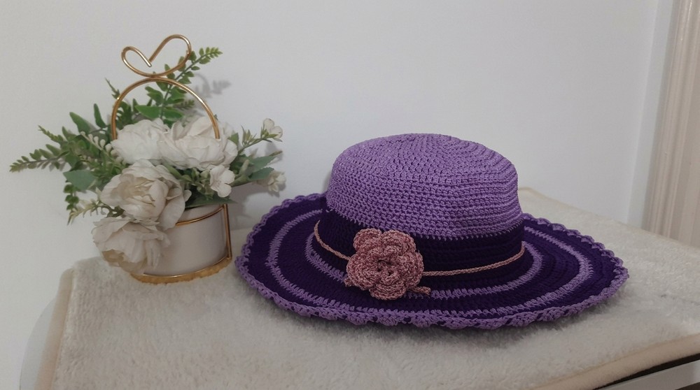 Crochet Simple Bucket Beach Hat Pattern 2