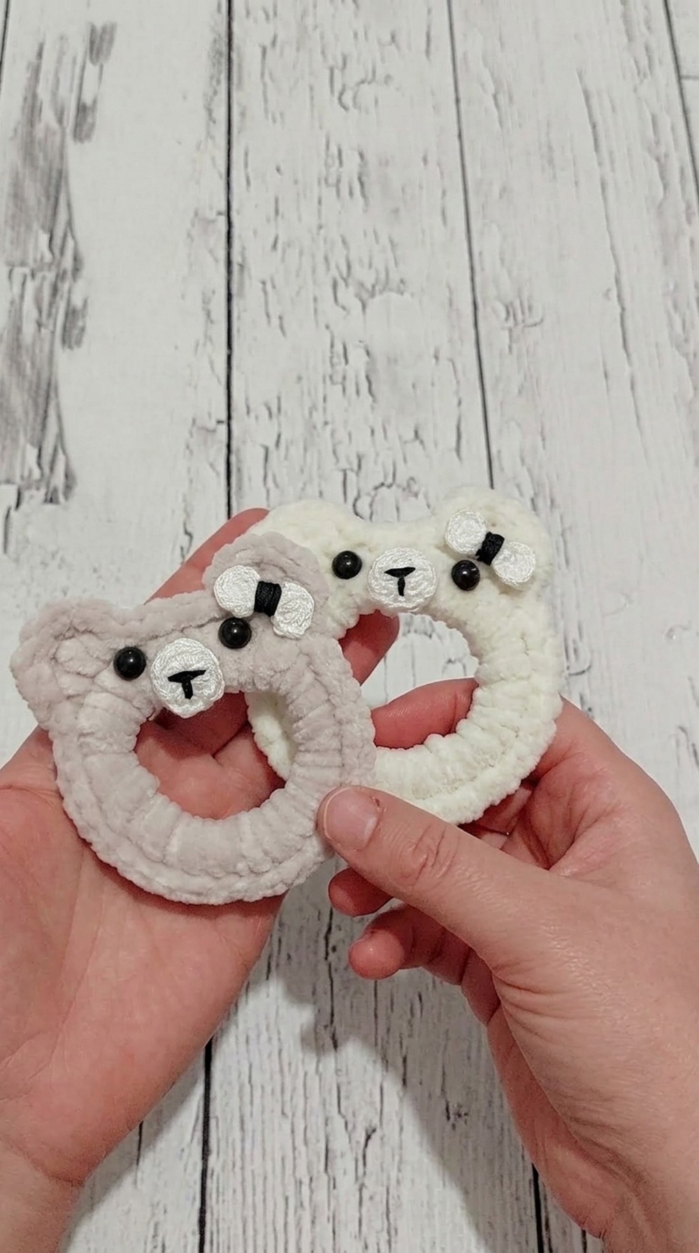 Crochet Teddybear Hair Tie Pattern 10