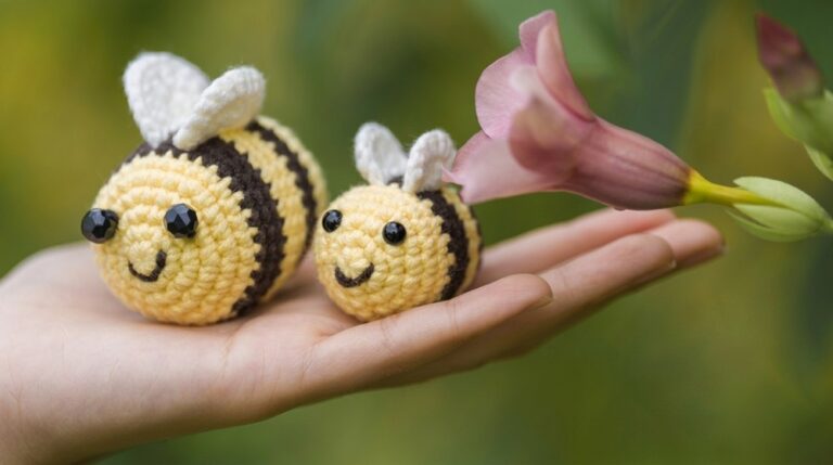 Easy Crochet Amigurumi Bee Tutorial 2