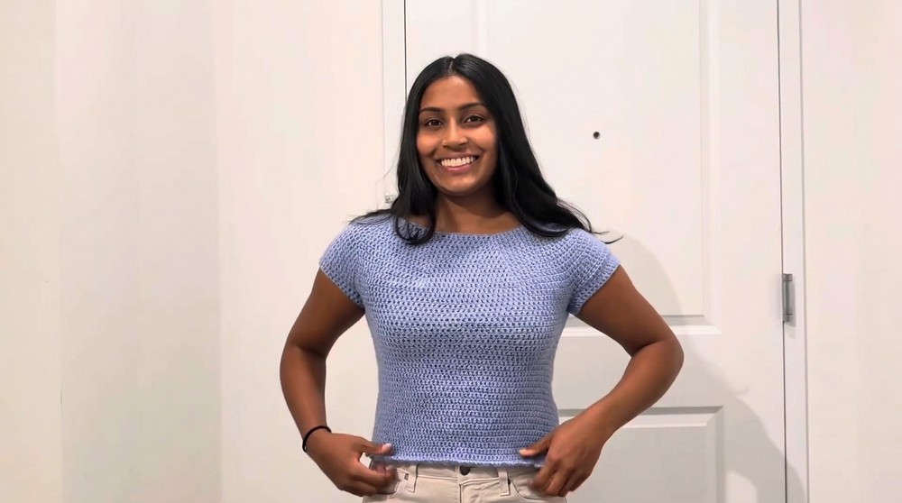 Easy Crochet Basic Top Pattern 3