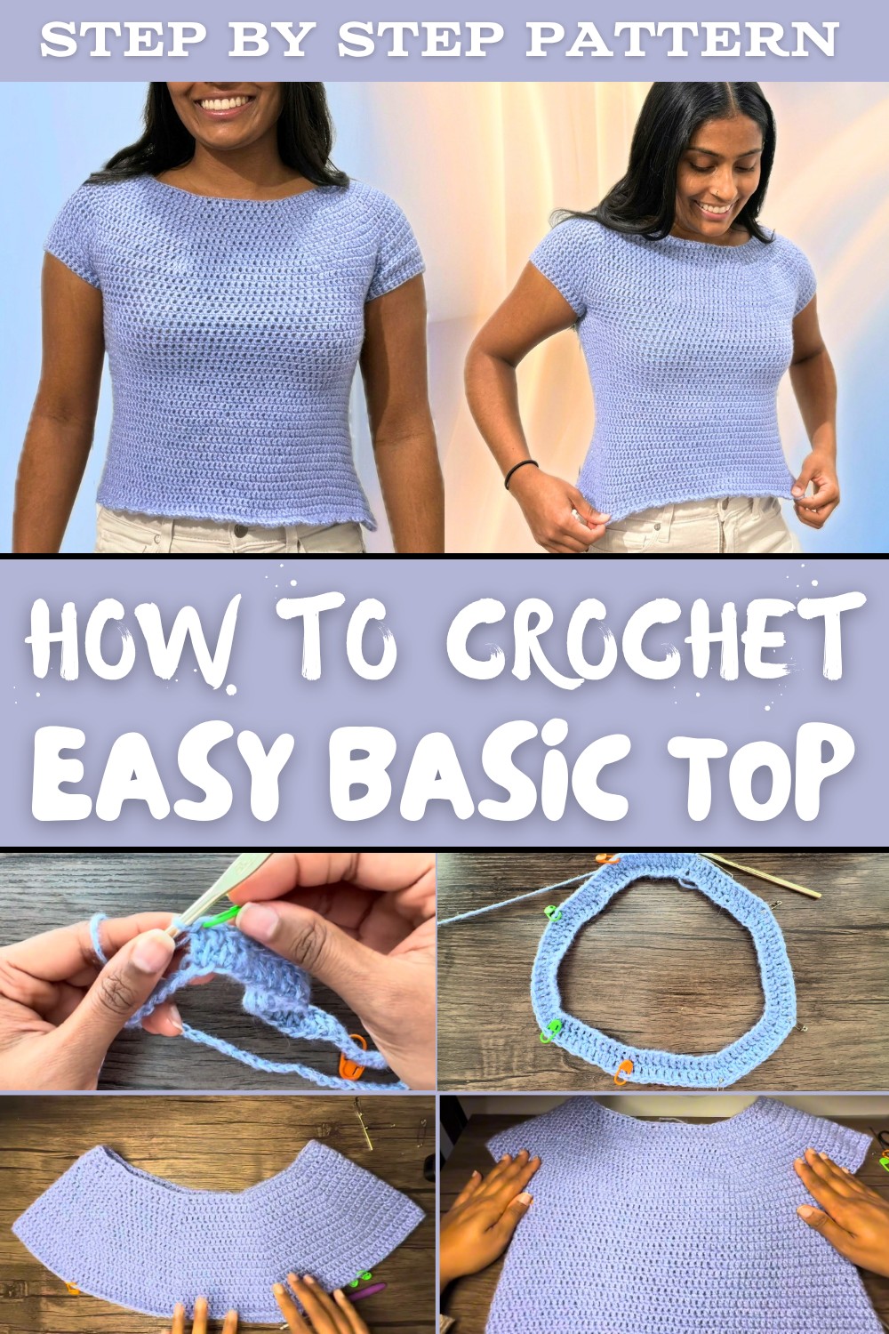 Easy Crochet Basic Top Pattern