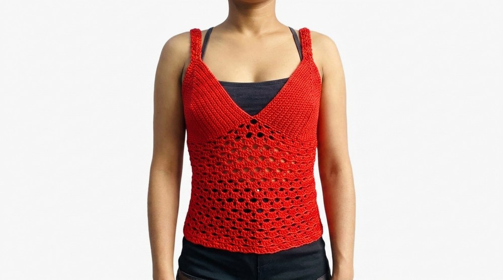 Easy Crochet Blouse Pattern 2