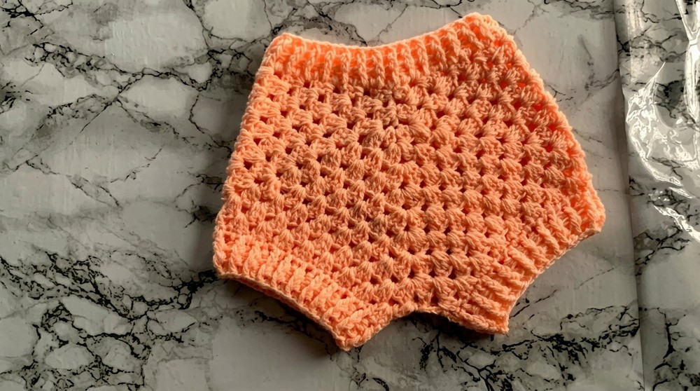 Easy Crochet Granny Short Pattern 2