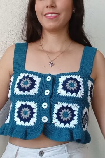 Easy Crochet Top Pattern 3