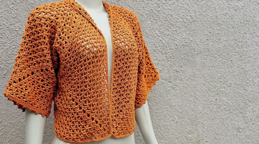 Easy Mirna Crochet Cardigan Pattern 2