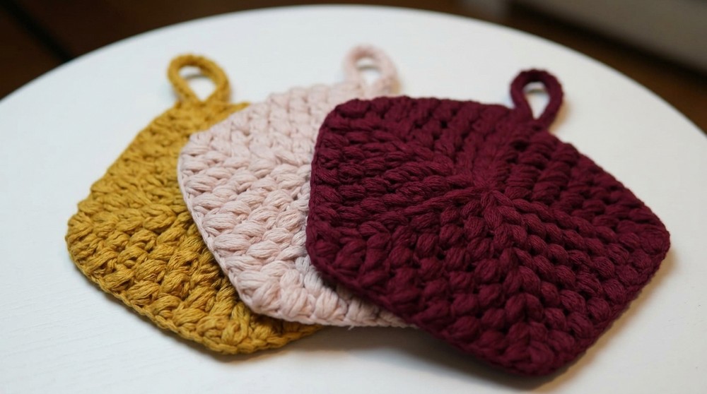 How To Crochet a Hot Pot Trivet EASY Video Tutorial 2