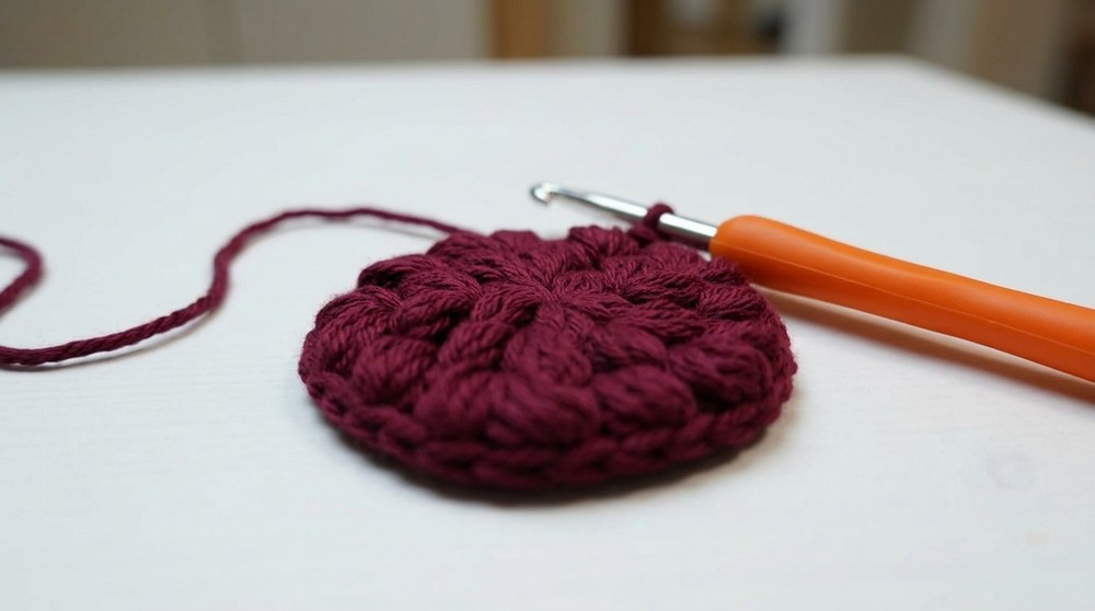 How To Crochet a Hot Pot Trivet EASY Video Tutorial 6