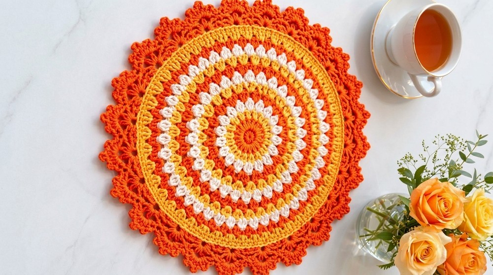 How To Make A Crochet Doily Pattern 2