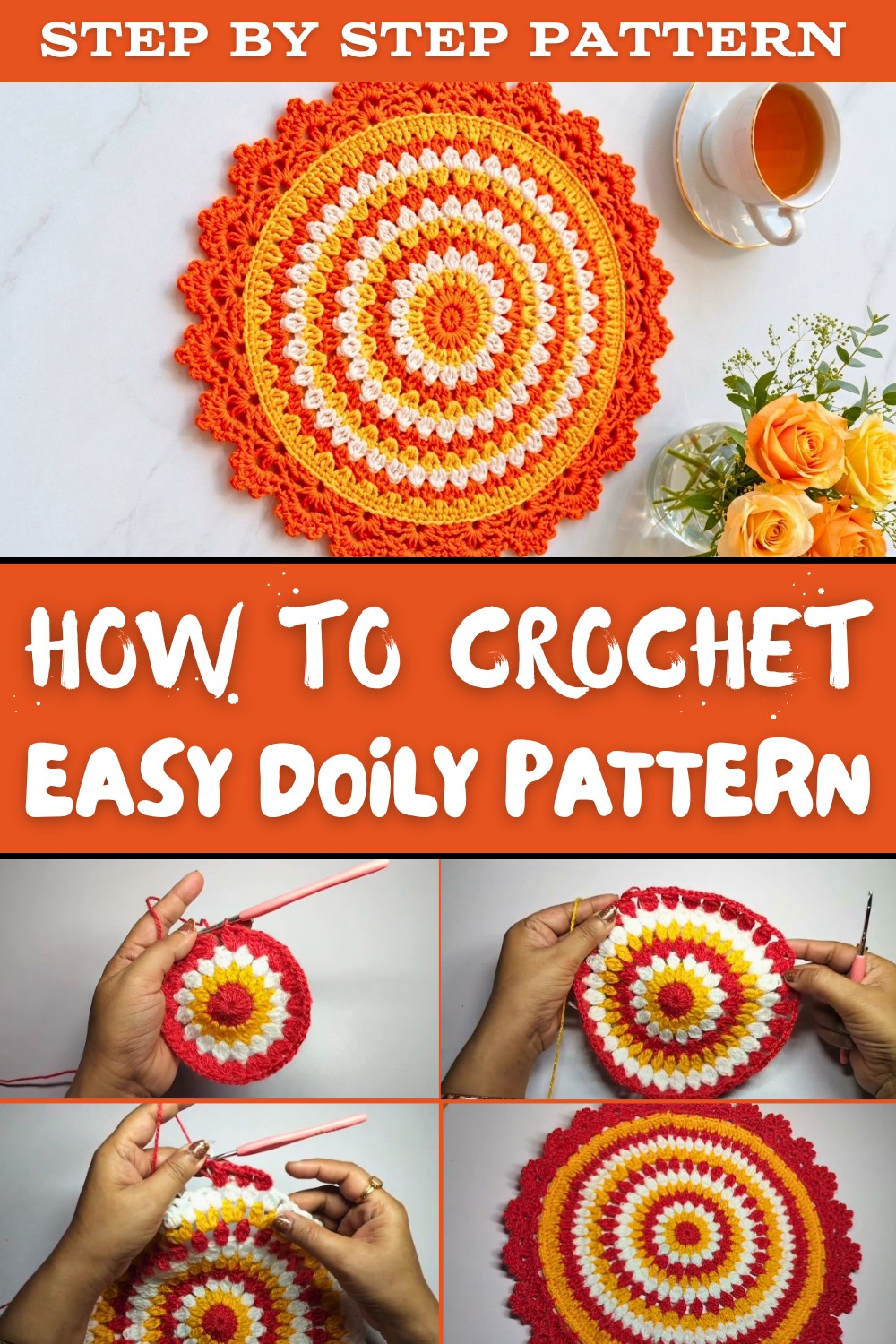 How To Make A Crochet Doily Pattern