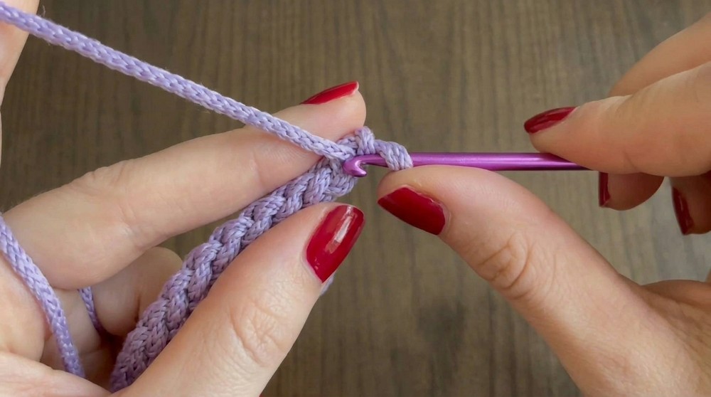 How to Crochet A Little Cute Bag With Macrame Yarn 3