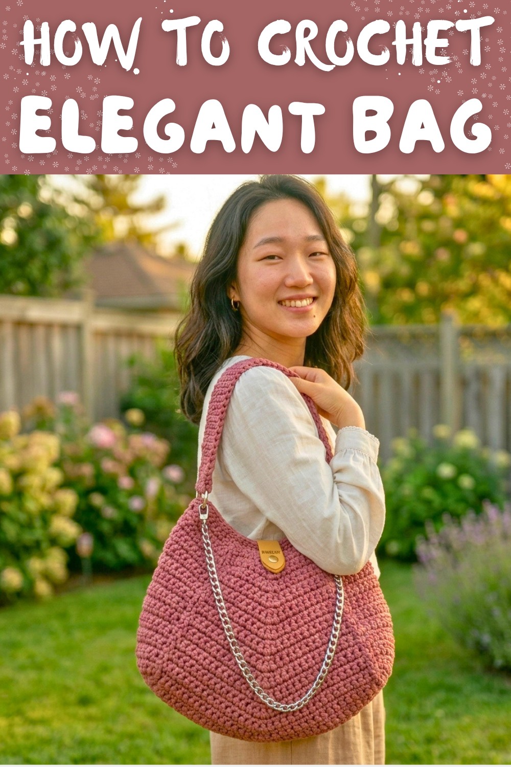 How to Crochet an Elegant Bag with a Simple design 8