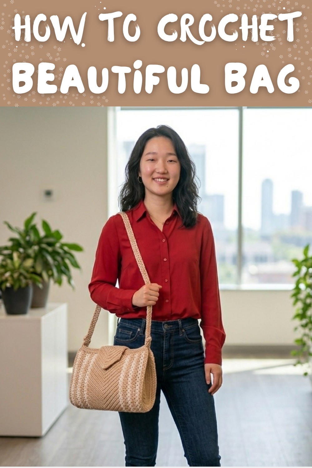 Lovely color !!! New Design Crochet Bag Friendly For Begginer Step By Step Subtitle Available 10