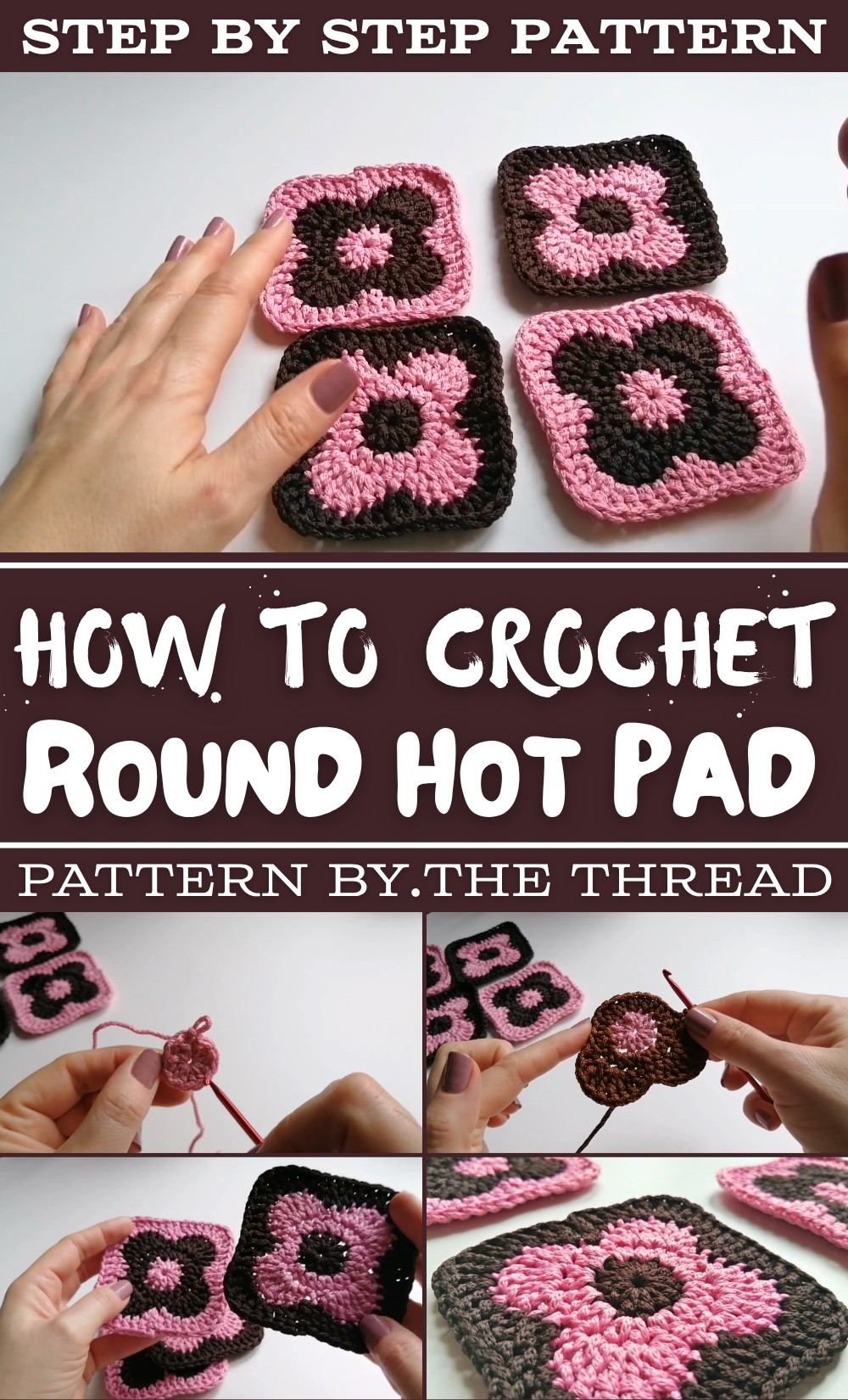 Crochet Flower Motif Pattern